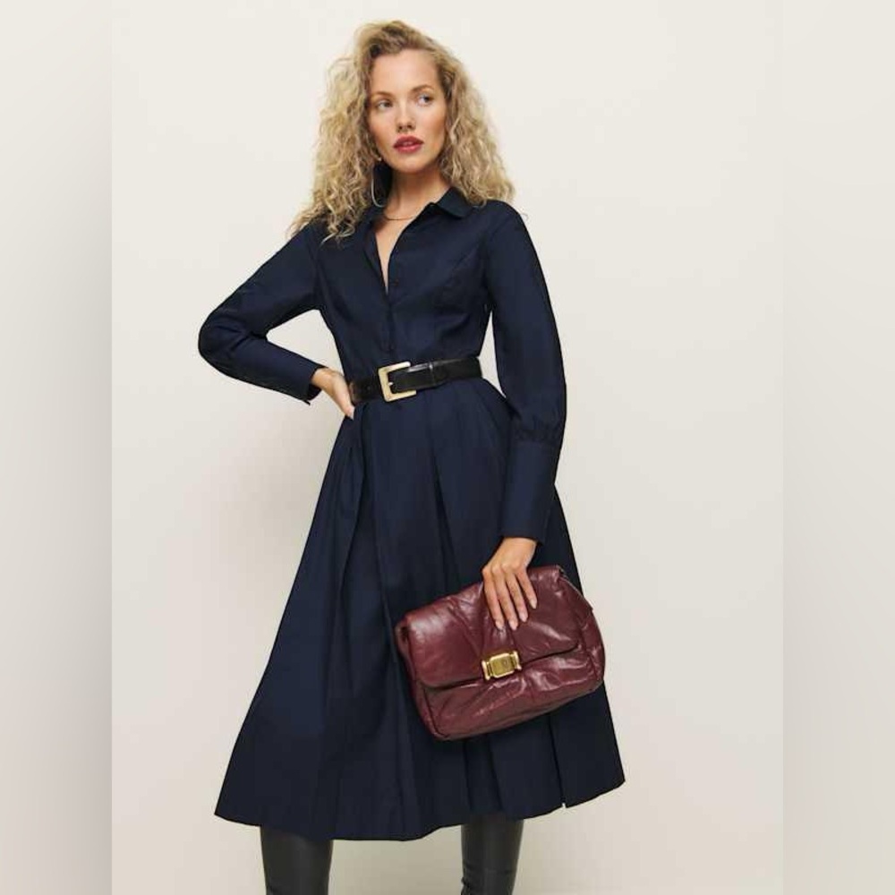 NWT reformation ambra cotton dress - 6 - Picture 2 of 2